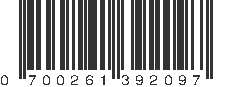 UPC 700261392097