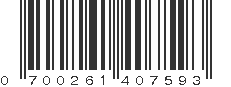 UPC 700261407593