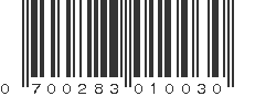 UPC 700283010030