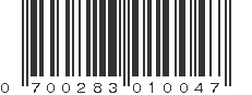 UPC 700283010047