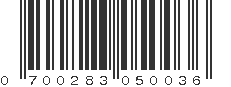 UPC 700283050036