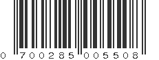 UPC 700285005508