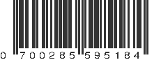 UPC 700285595184