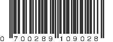 UPC 700289109028