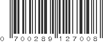 UPC 700289127008