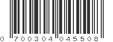 UPC 700304045508