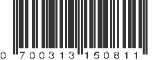 UPC 700313150811