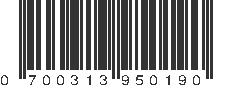 UPC 700313950190