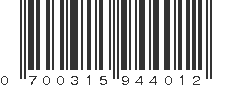 UPC 700315944012