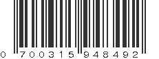 UPC 700315948492