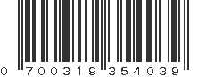 UPC 700319354039