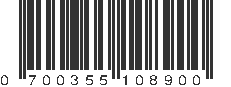 UPC 700355108900