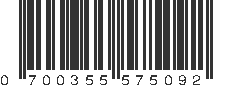 UPC 700355575092