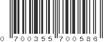 UPC 700355700586