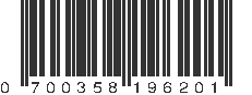 UPC 700358196201