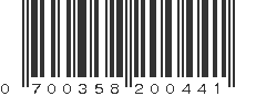 UPC 700358200441