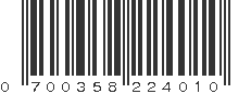 UPC 700358224010