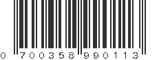 UPC 700358990113