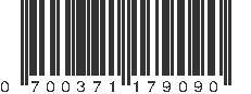 UPC 700371179090