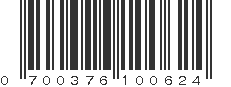 UPC 700376100624