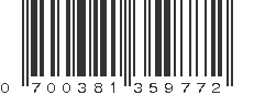 UPC 700381359772