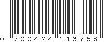 UPC 700424146758
