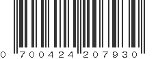 UPC 700424207930