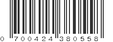 UPC 700424380558