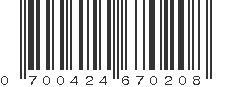 UPC 700424670208