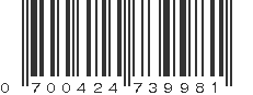 UPC 700424739981