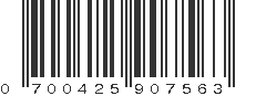 UPC 700425907563