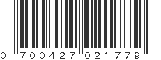 UPC 700427021779