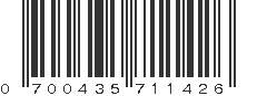 UPC 700435711426