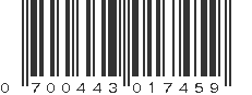UPC 700443017459