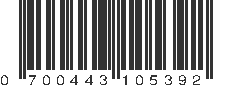 UPC 700443105392