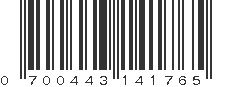 UPC 700443141765