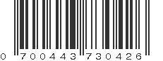 UPC 700443730426