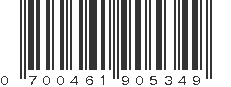 UPC 700461905349