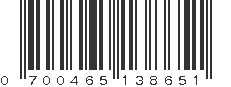 UPC 700465138651