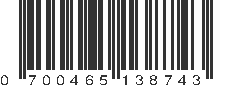 UPC 700465138743