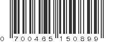 UPC 700465150899