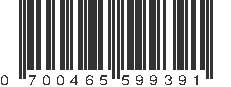 UPC 700465599391