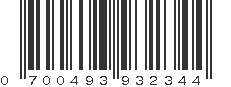 UPC 700493932344