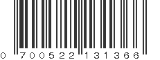 UPC 700522131366