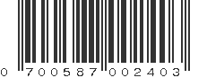 UPC 700587002403