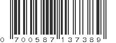 UPC 700587137389