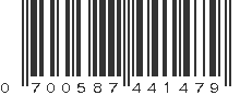 UPC 700587441479