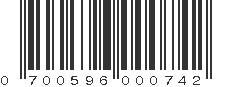 UPC 700596000742