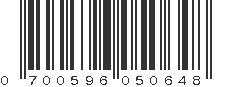 UPC 700596050648