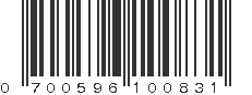 UPC 700596100831